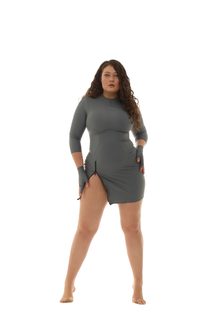 Mini robe sportive avec gants pour tous les jours